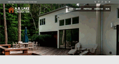 Desktop Screenshot of ablakeconstruction.com