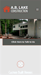 Mobile Screenshot of ablakeconstruction.com